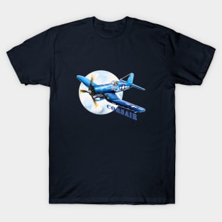 Vought F4U Corsair WW2 American Fighter T-Shirt